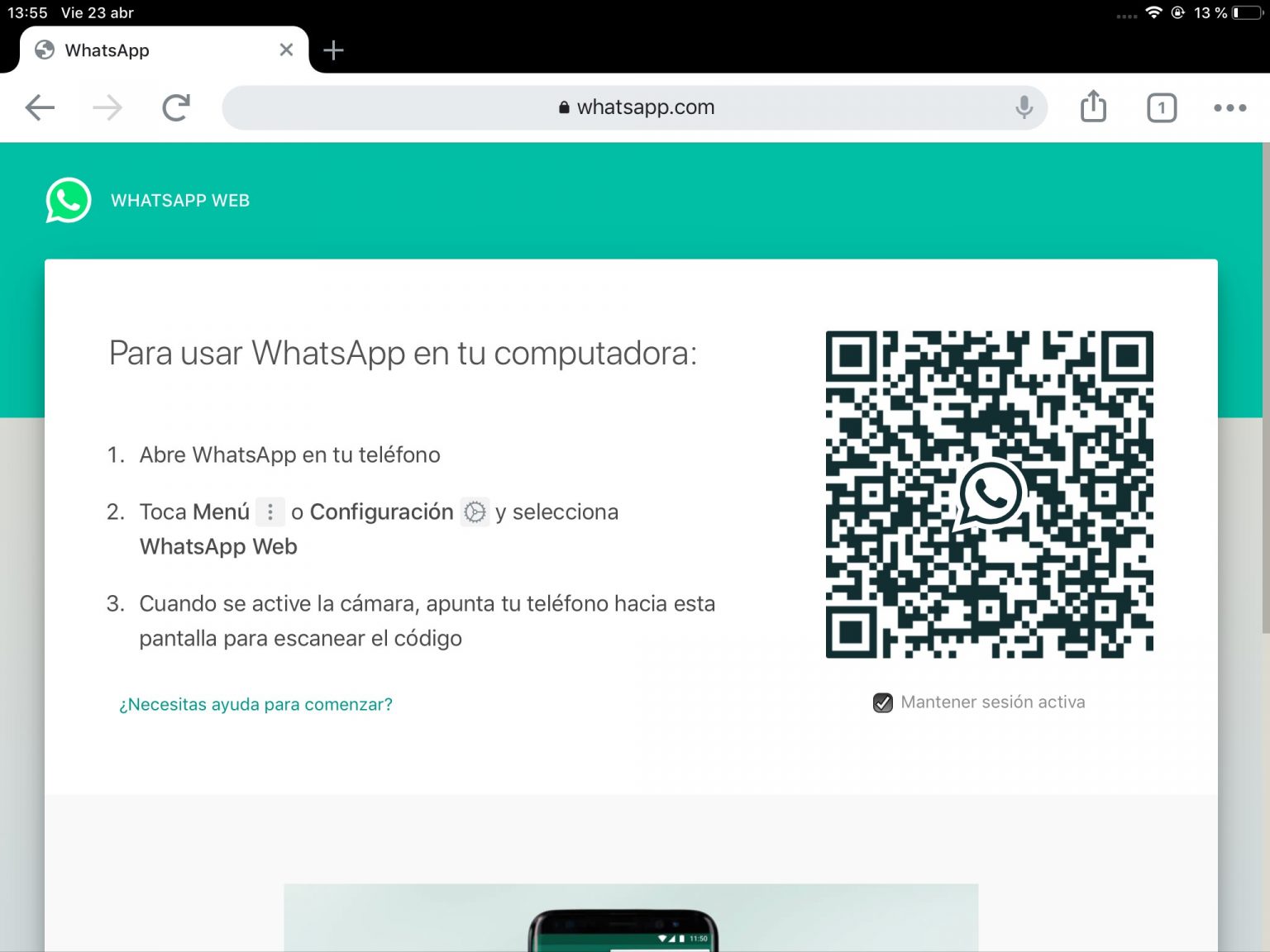 aplicacion whatsapp ipad